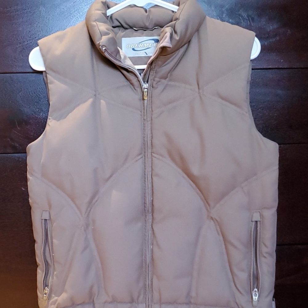 Obermeyer goose down vest